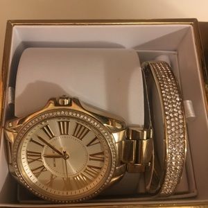 Michael kors watch + bracelet